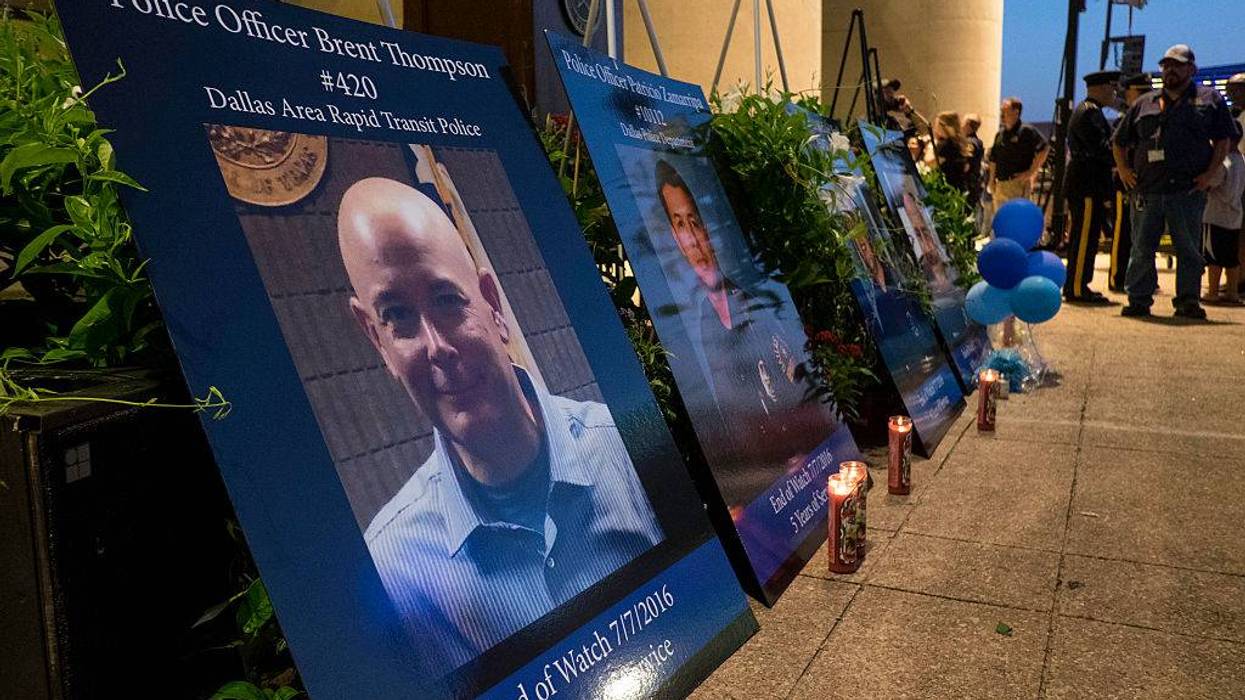 Dallas Holds Vigil For 5 Slain Police Officers