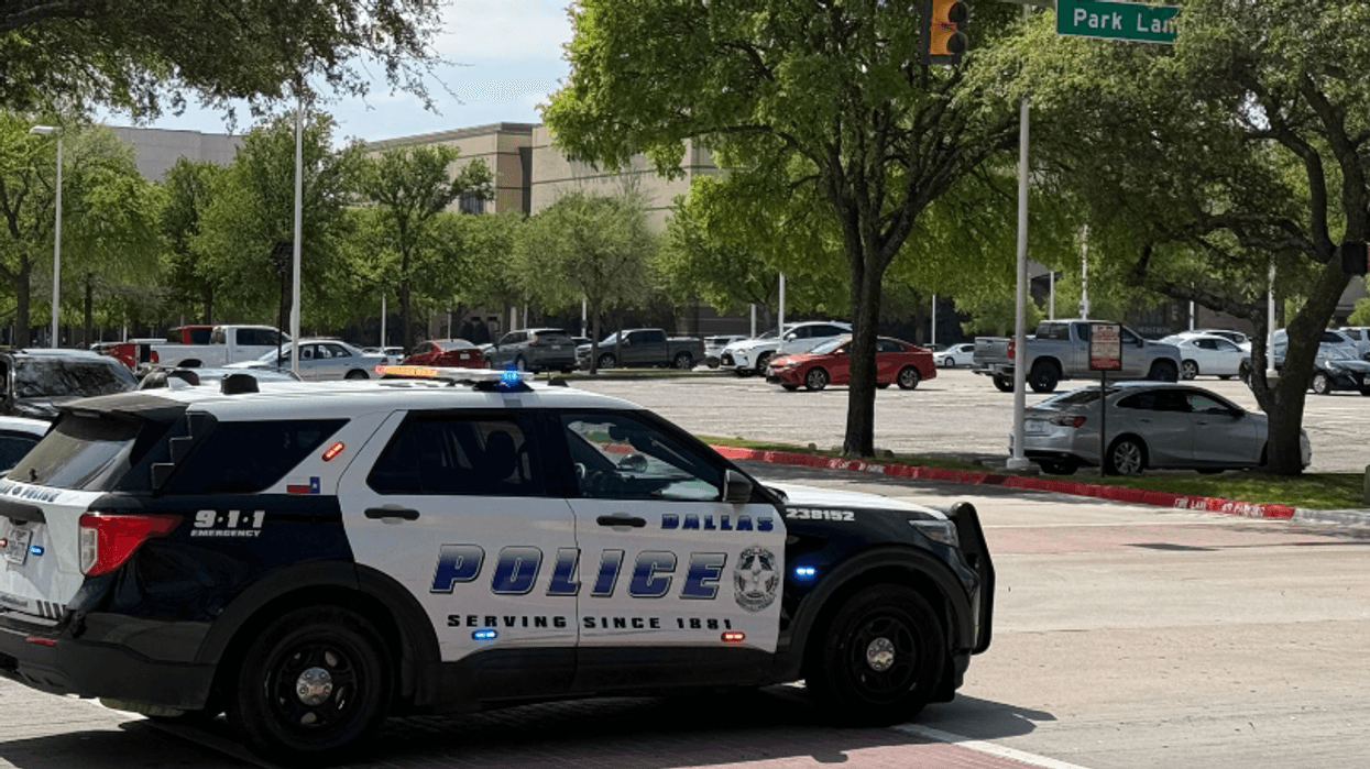 Dallas Police at Northpark Mall following evacuation
