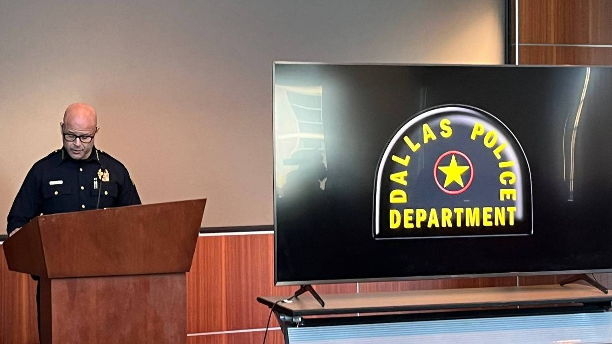 Dallas police Chief Eddie Garcia at a news conference on Monday, Sept. 18, 2023 in Dallas, Texas.