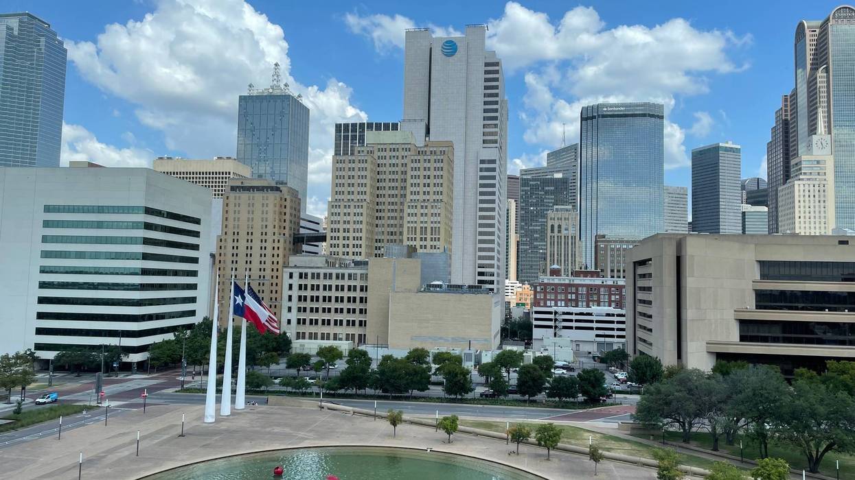 Dallas skyline as seen from Dallas City Hall