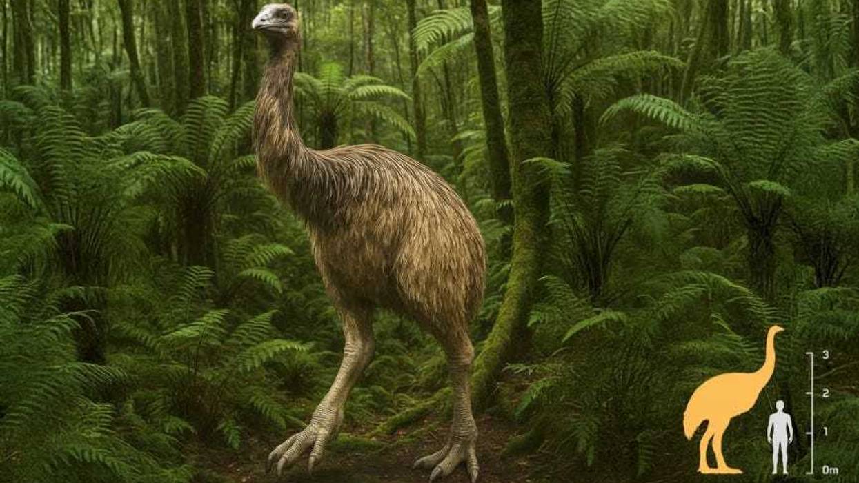 Dallas startup, 'Lord of the Rings' filmmaker team up to bring back 12-foot tall bird