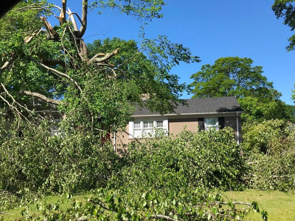 Damage After Tornado