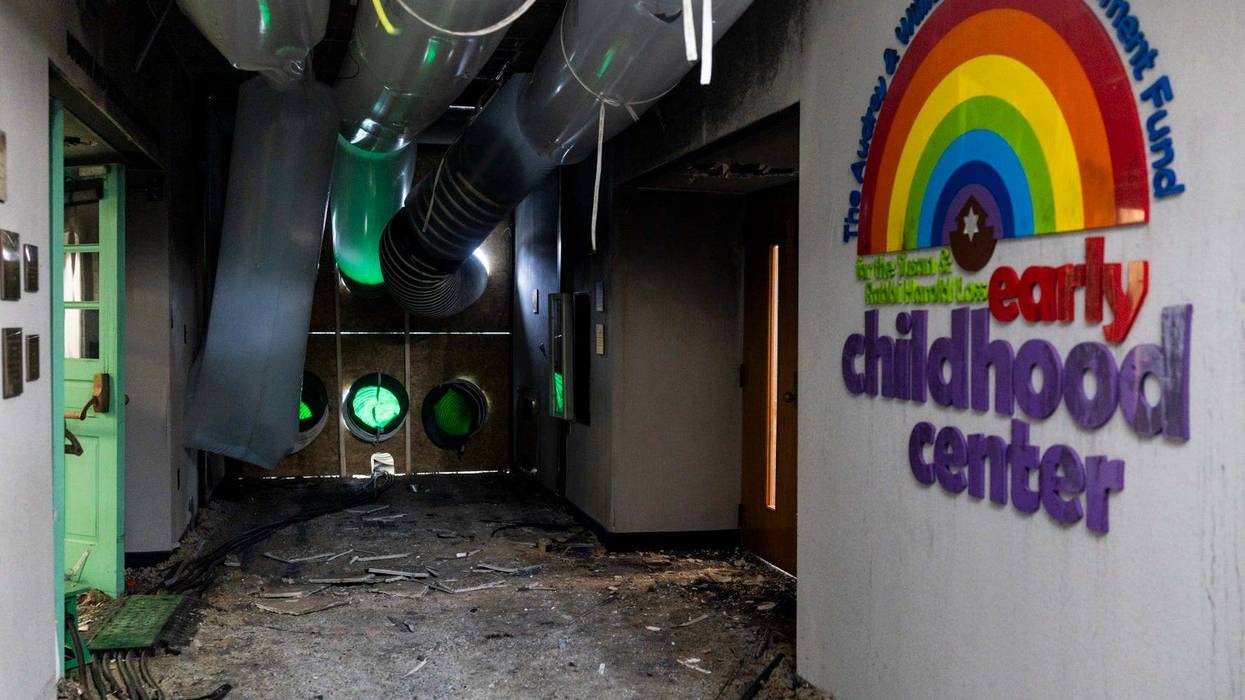 damage outside the early childhood center