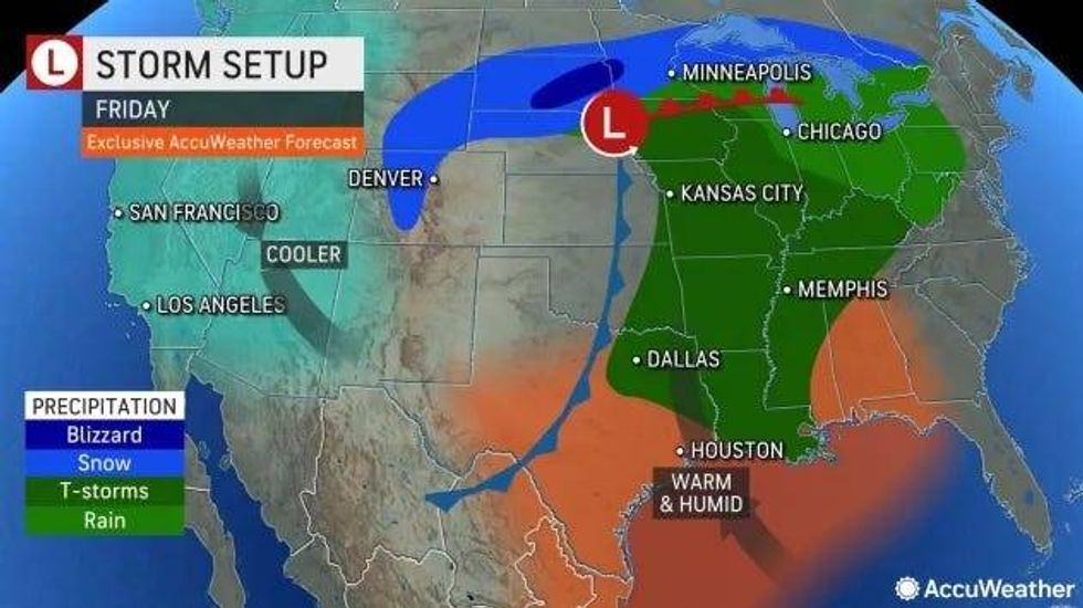 Damaging wind gusts, frequent lightning and heavy rainfall are all in the cards for Michiganders on Friday evening as the potential for explosive thunderstorms push into the state
