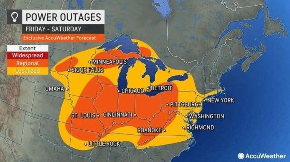 Damaging wind gusts, frequent lightning and heavy rainfall are all in the cards for Michiganders on Friday evening as the potential for explosive thunderstorms push into the state