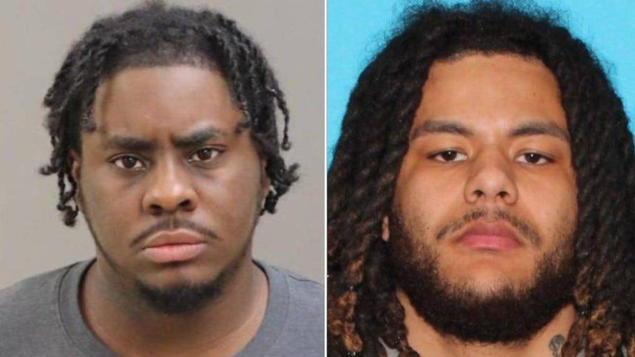 Damaree Darvell Terry, left, and James Hudson, Jr. at right.
