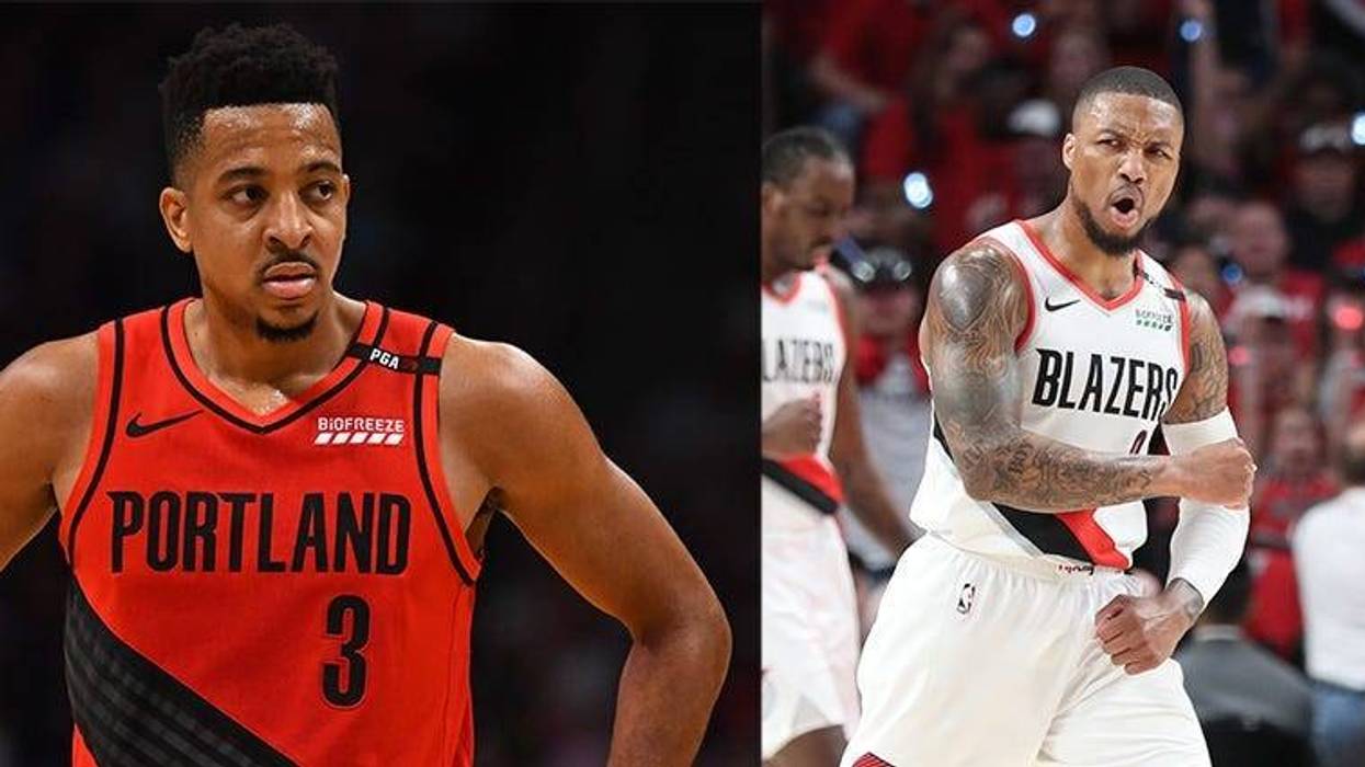 Damian Lillard, CJ McCollum, Evan Turner, Portland Trail Blazers, NBA, Dirt and Sprague, KFXX-AM