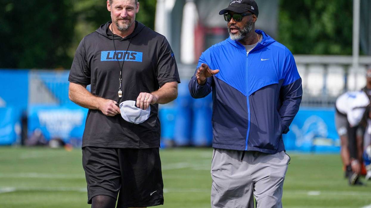Dan Campbell, Brad Holmes