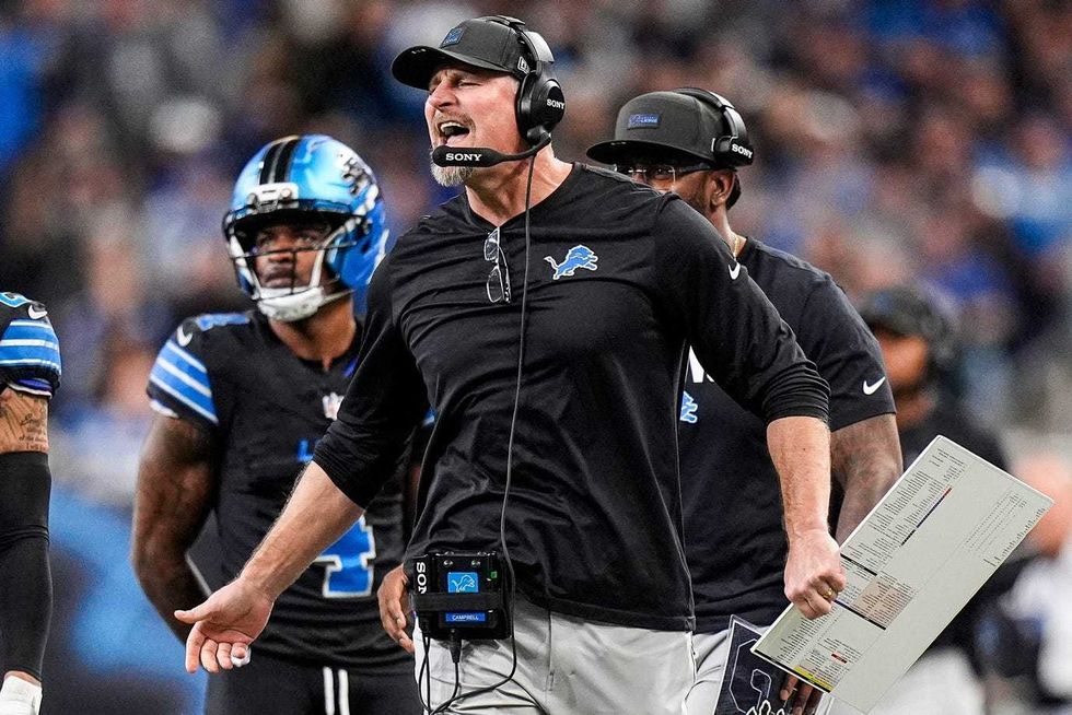 Dan Campbell on calling plays and managing game: "The more I'm doing both, the better I'll get"