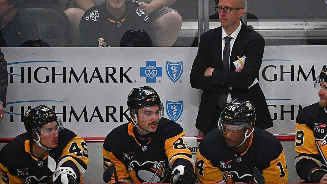 Dan Muse on the bench