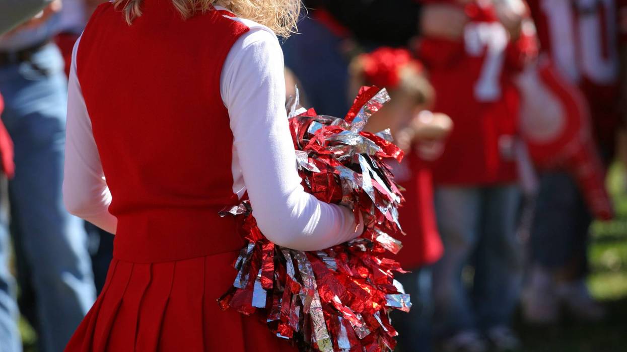 Dancing Priest Steals the Show At School Pep Rally