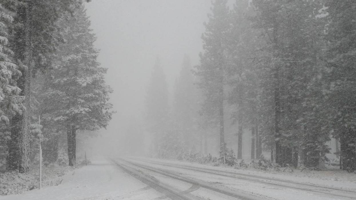 Dangerous travel conditions are developing in northern Minnesota Wednesday where up to two feet of snow is falling with winds gusting up to 60 miles per hour contributing to dangerous conditions.
