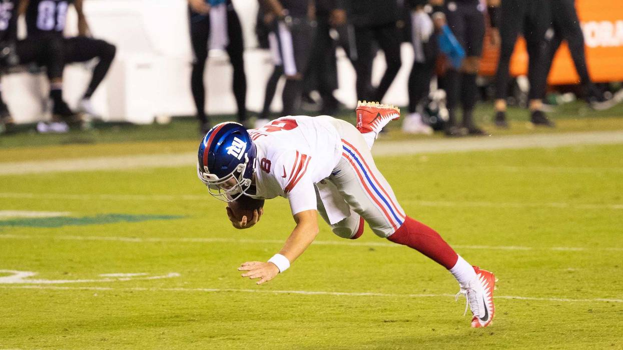 Daniel Jones Turf Monster
