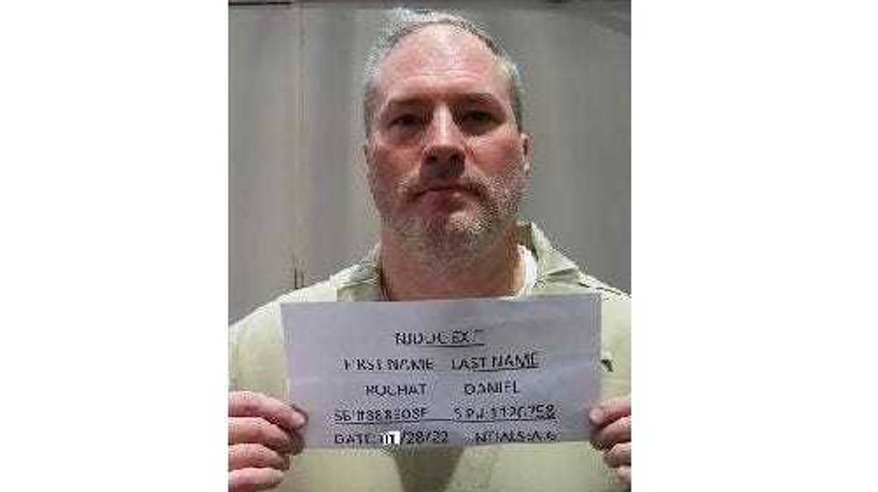Daniel Rochat, 48, was convicted for a second time on Wednesday of murdering a 70-year-old woman in East Rutherford, NJ over a decade ago.