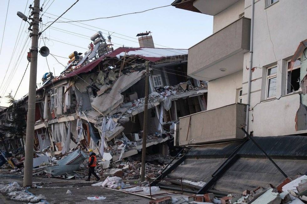 Daños en Turquía después del terremoto de 7,8