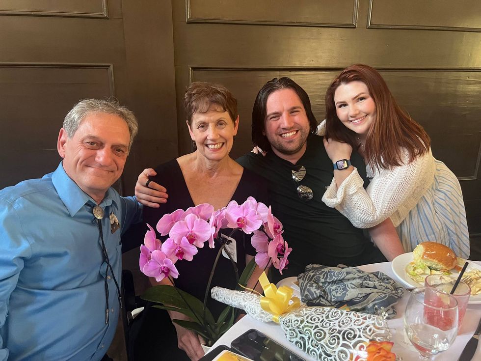 Darcy Blake with her family