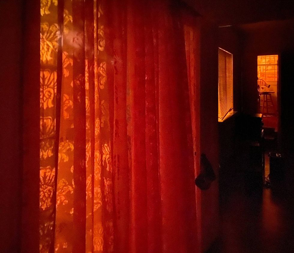 Dark orange haze covered the skies on Sept. 9, 2020, in the Bay Area.