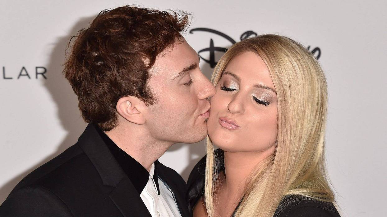 Daryl Sabara and Meghan Trainor