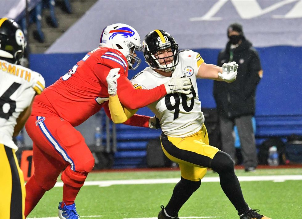Daryl Williams and T.J. Watt