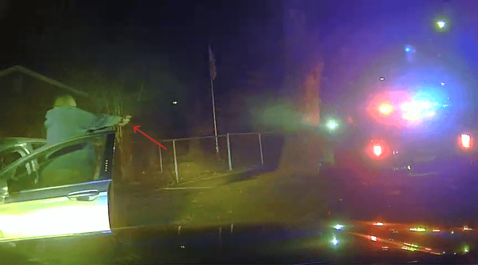 Dash cam image provided by Oakland County Sheriff