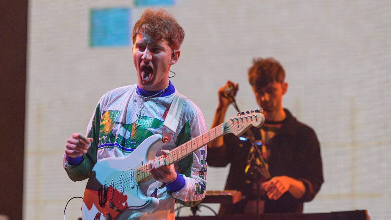 Dave Bayley and Drew MacFarlane of Glass Animals