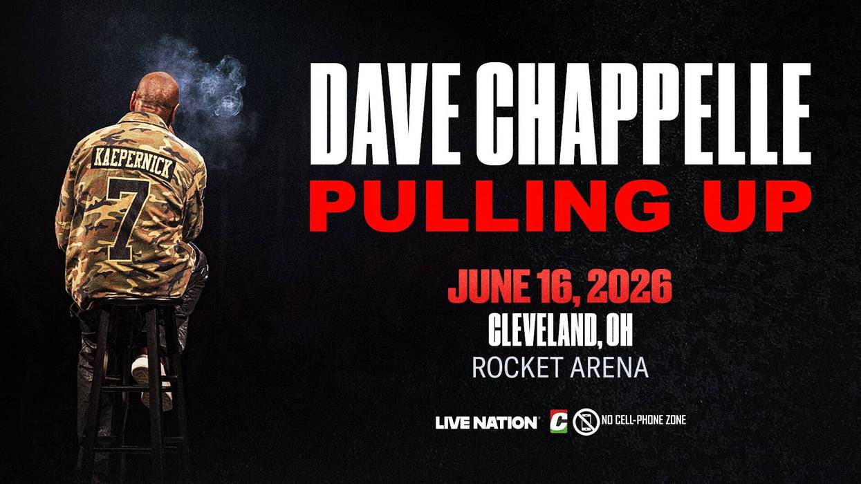Dave Chappelle "Pulling Up" poster: Chappelle in "Kaepernick 7" camo jacket, June 16, 2026.