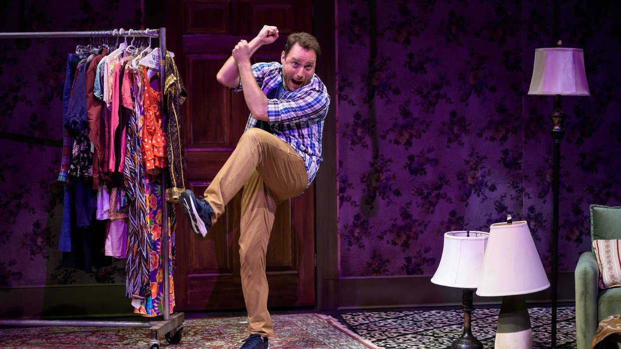 Dave Droxler in “Robin and Me: My Little Spark of Madness.”