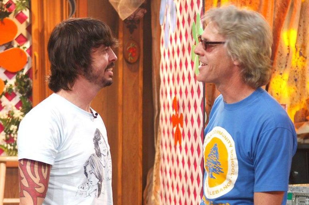 Dave Grohl and Stewart Copeland