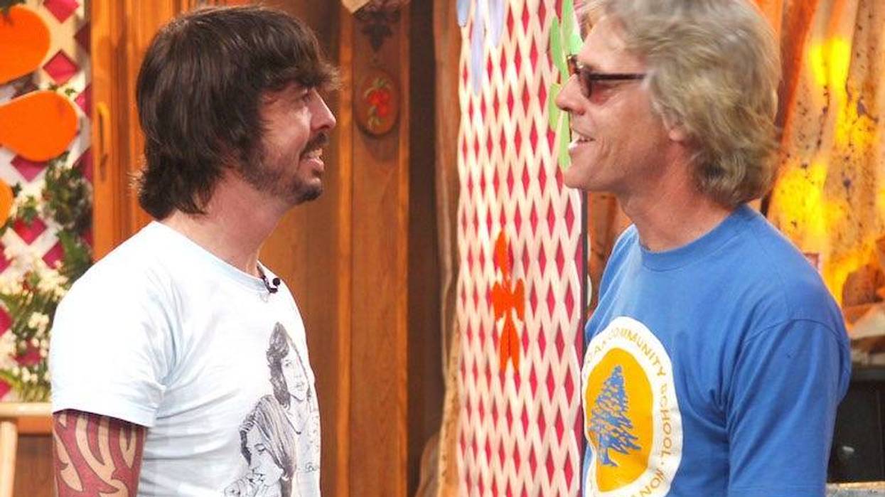 Dave Grohl and Stewart Copeland