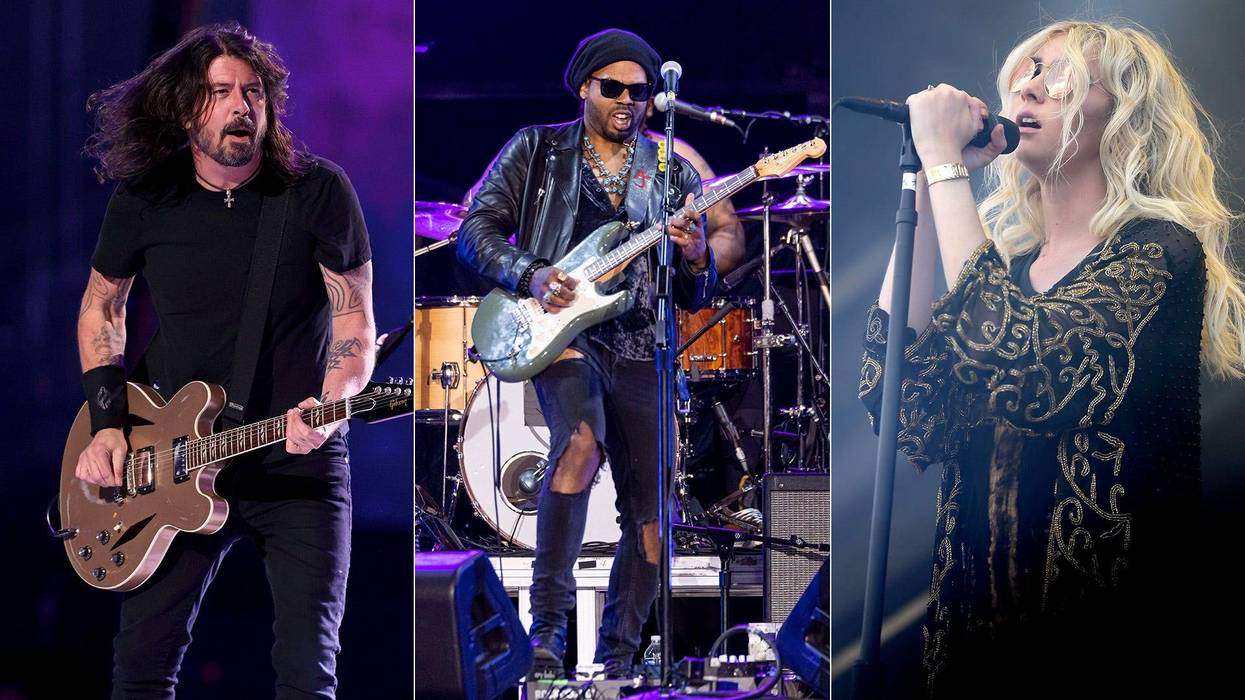 Dave Grohl, Ayron Jones, Taylor Momsen