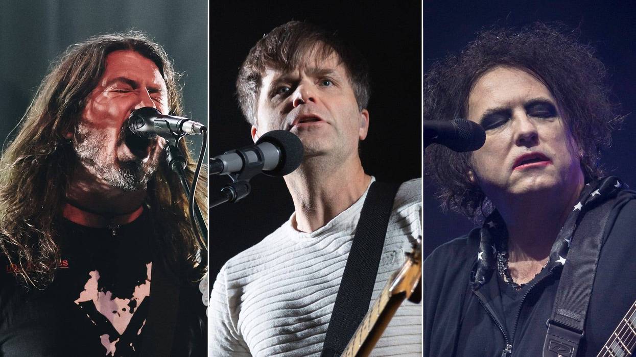 Dave Grohl, Ben Gibbard, Robert Smith