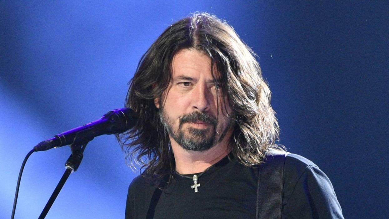 Dave Grohl of the Foo Fighters