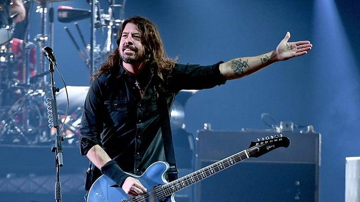 Dave Grohl of the Foo Fighters