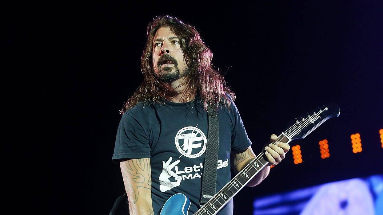 Dave Grohl of the Foo Fighters