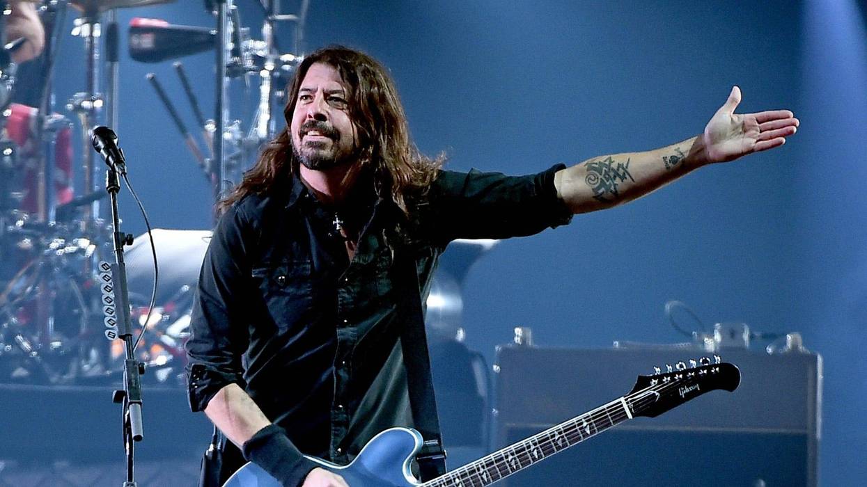 Dave Grohl of the Foo Fighters