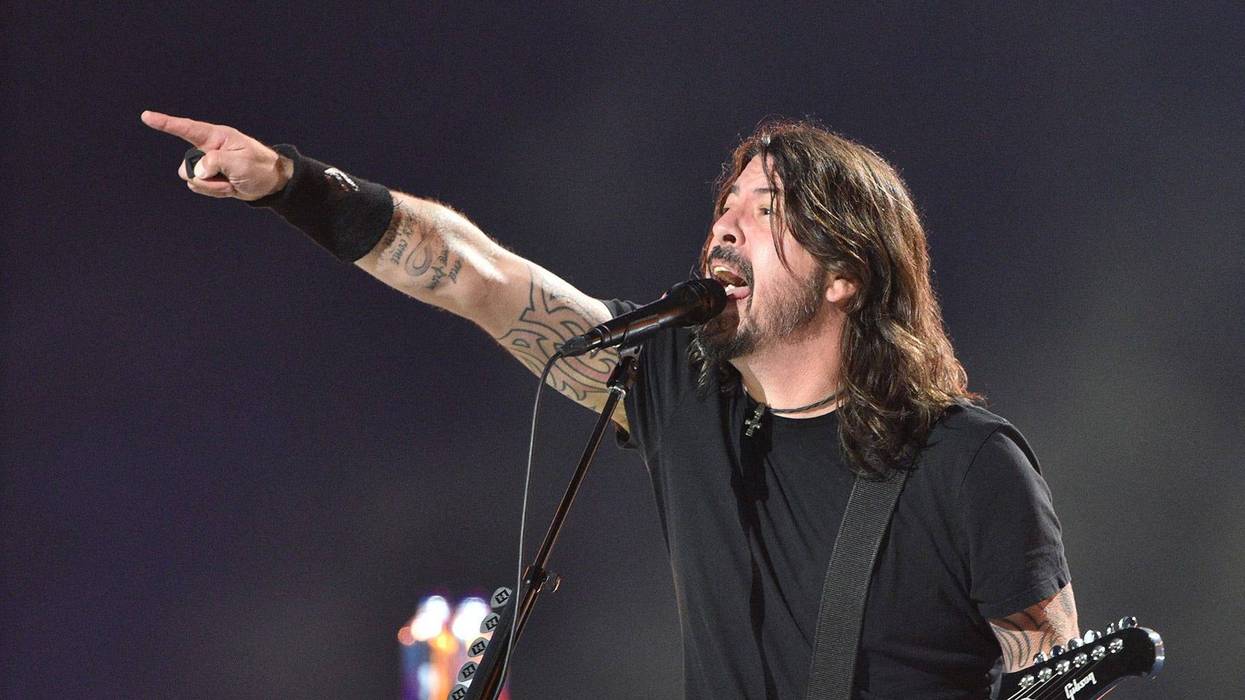 Dave Grohl of the Foo Fighters
