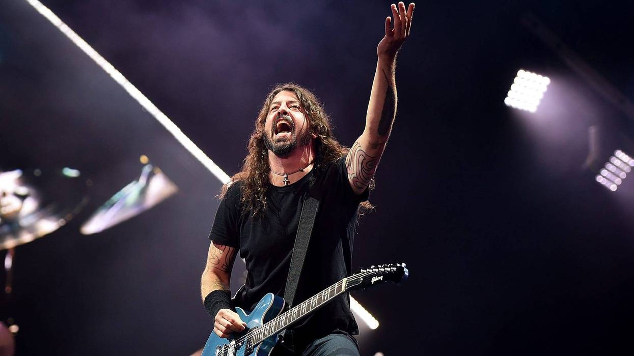 Dave Grohl of the Foo Fighters