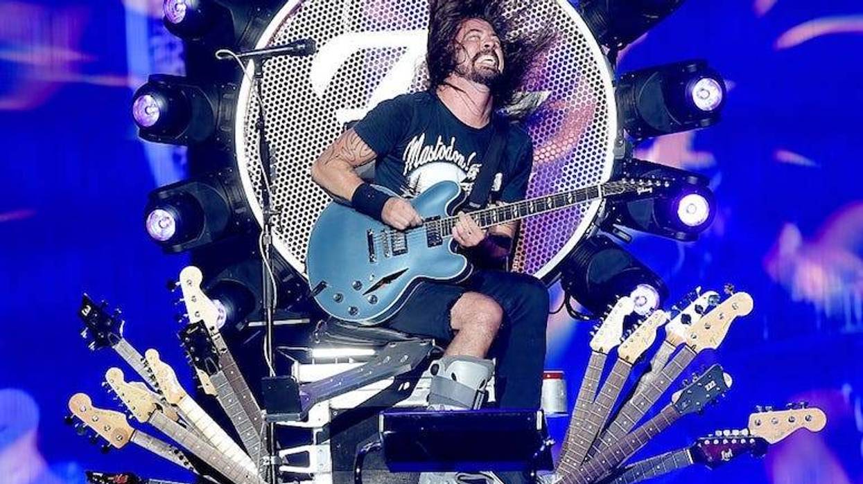 Dave Grohl's throne