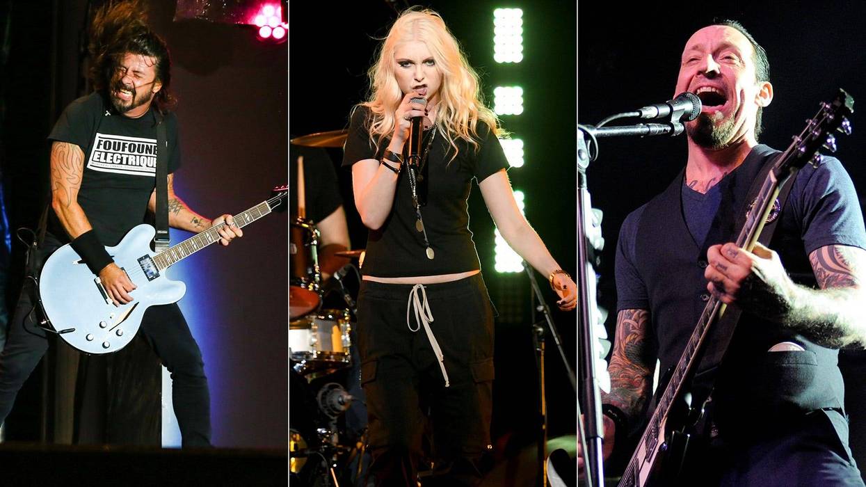 Dave Grohl, Taylor Momsen, Volbeat