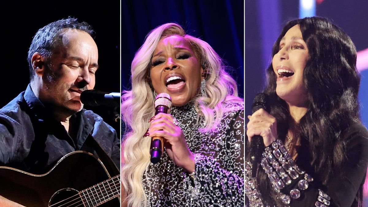 Dave Matthews, Mary J Blige, Cher