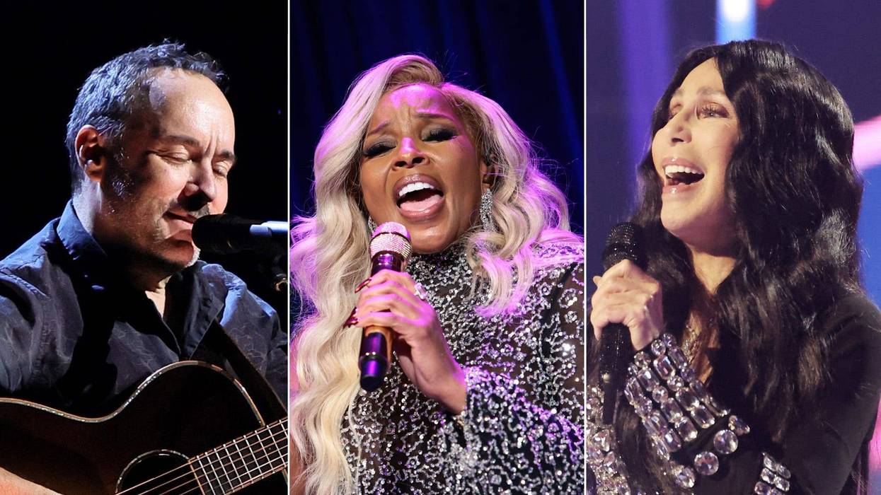 Dave Matthews, Mary J Blige, Cher