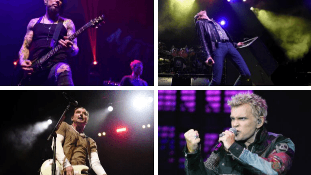 Dave Navarro, Perry Farrell, Billy Idol, Gavin Rossdale