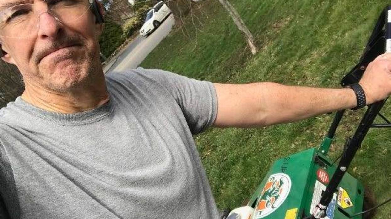 David and His Lawn