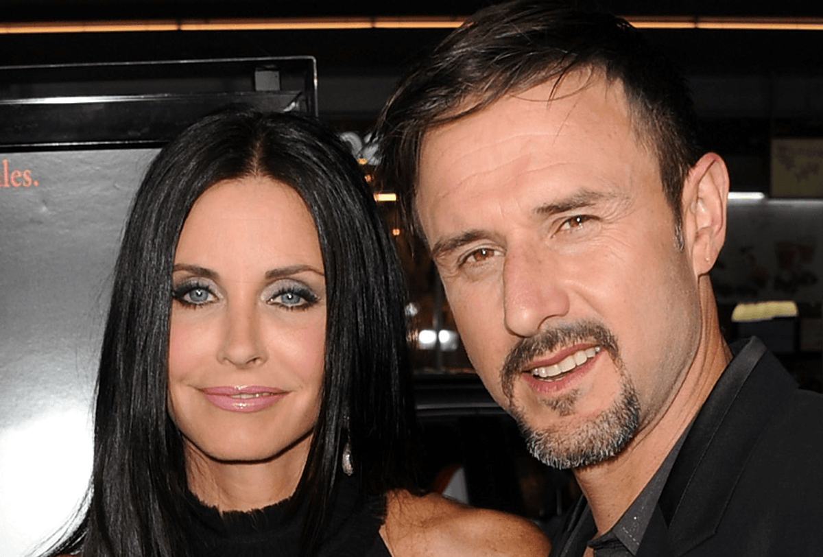 David Arquette and Courteney Cox
