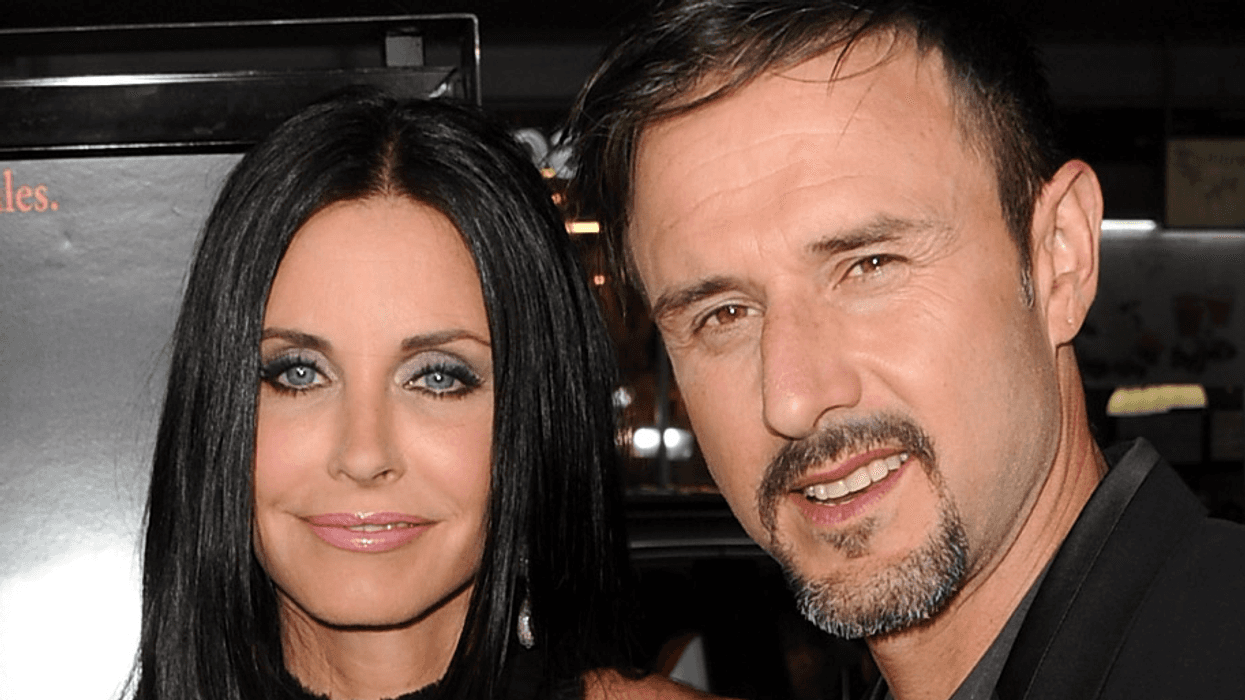 David Arquette and Courteney Cox