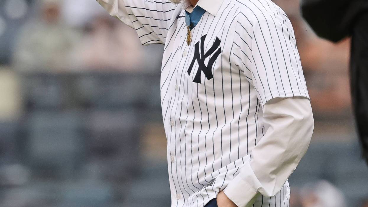 David Bellavia tosses first pitch at Yankees’ Armed Forces Day tribute