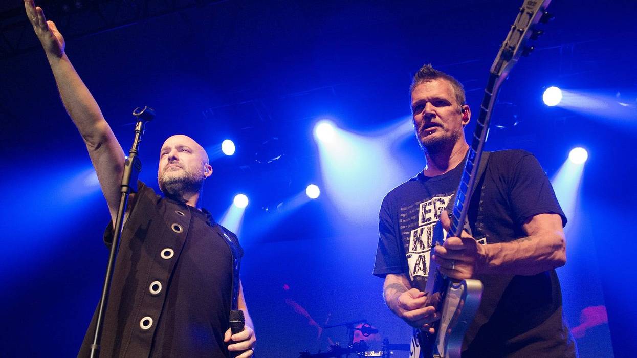 David Draiman and Dan Donegan of Disturbed