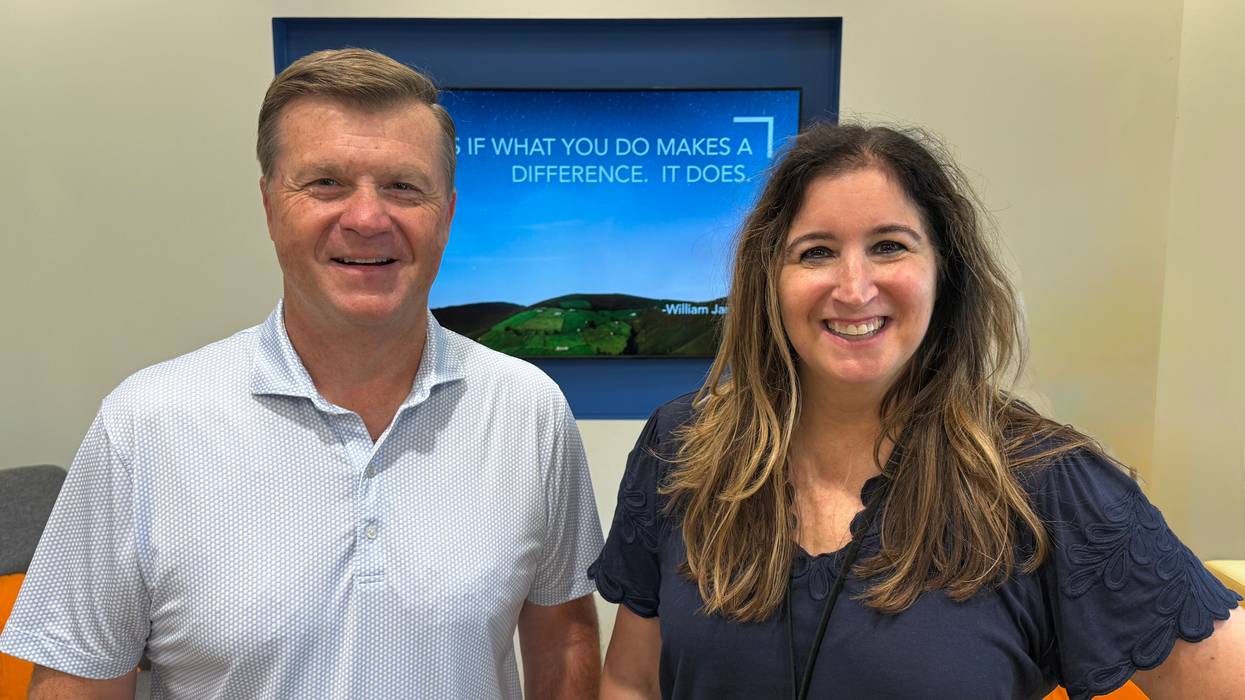 David Fike, President & CEO of Leadership Maryland & Gina Crash