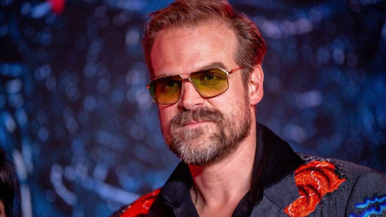 David Harbour attends Netflix's "Stranger Things" season 4 premiere at Netflix Brooklyn on May 14, 2022 in Brooklyn, New York