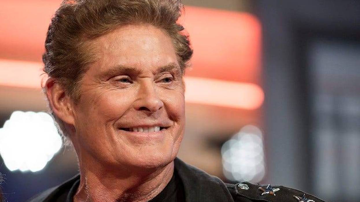 David Hasselhoff, Red Carpet, Smile, 2019